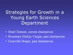 Screen cap from front page of Clement presentation from departments session at AGU 05