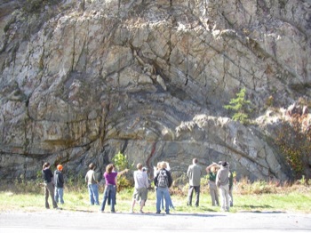 W&M students at Eagle Rock