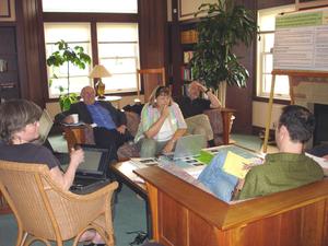 One of the working groups 
