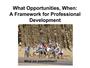 Title slide from Macdonald presentation, Professional Prep workshop