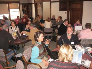 discussing assessment planning, 2009 workshop