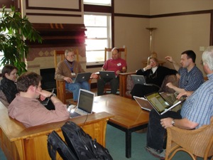 working group discussion, 2009 program assessment workshop