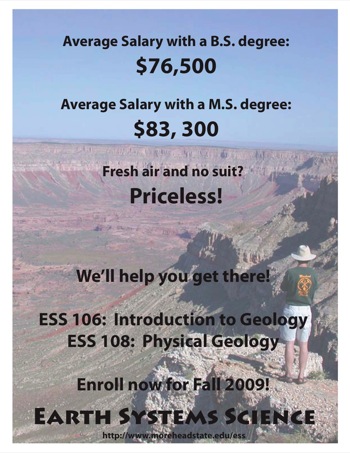Morehead State University recruitment poster 2