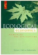 Cover of book "Ecological Economics"