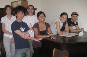 Photo of Lamont summer interns