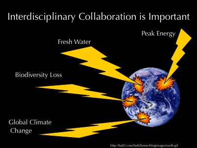 "Important" slide  from Kim\'s interdisciplinarity talk 