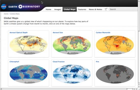 global maps page