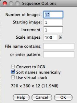 sequence options