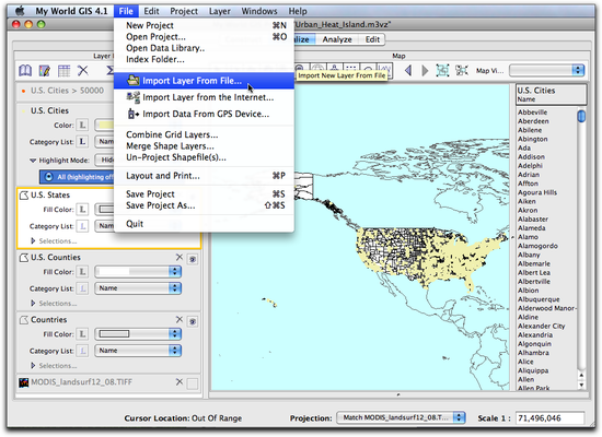 25 import layer from file