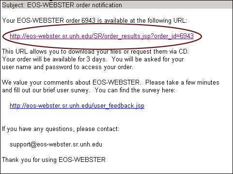 e-mail you'll receive about your order
