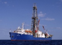 joides resolution drill ship
