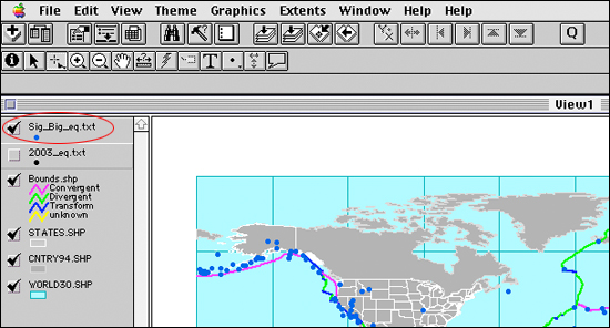 Big earthquake theme turned on