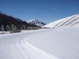 winter ski trails