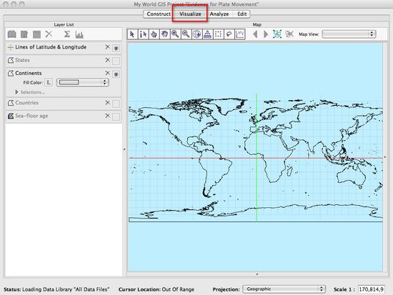 visualize tab