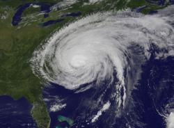 irene makes landfall