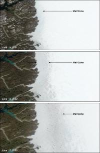 Surface melting of the Greenland Ice Sheet
