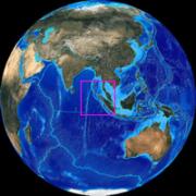 Index map showing location of Dec 2004 tsunami