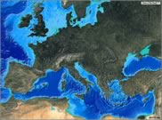 Zoomed in World Map