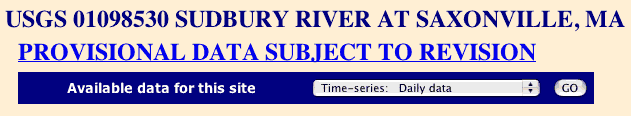 This image shows the ropdown menu where one selects the type of data.
