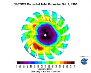 Example TOMS image