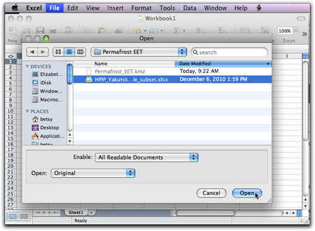 choose file open 2