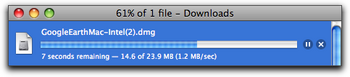 downloads progress