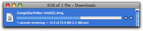 downloads progress