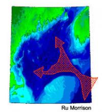 water moves into the Gulf of Maine