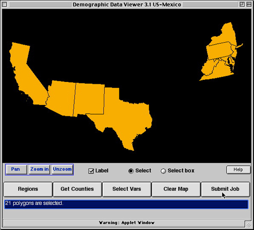 Submit Job for several states