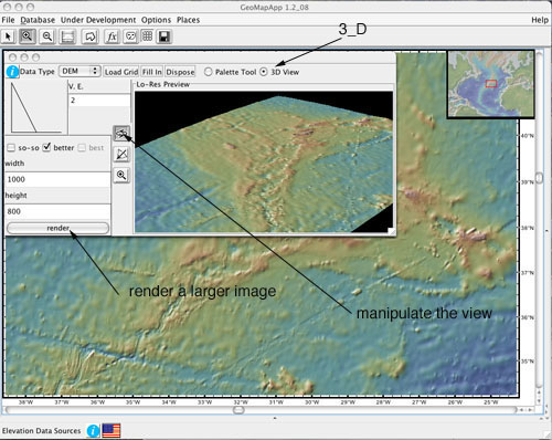 GeoMapApp 3-D image