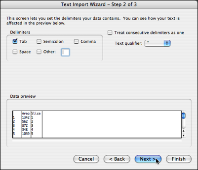 text import wizard 2