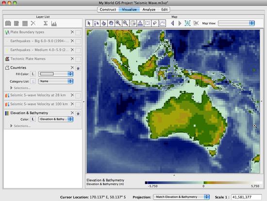 zoomed to Australia