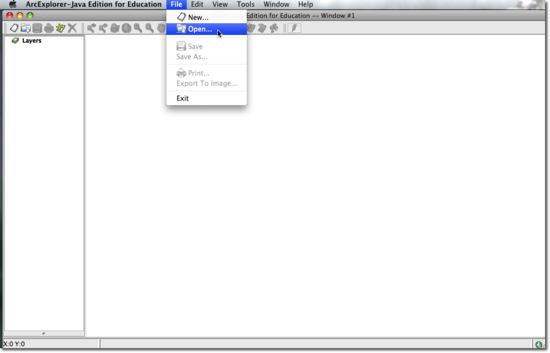 choose file open