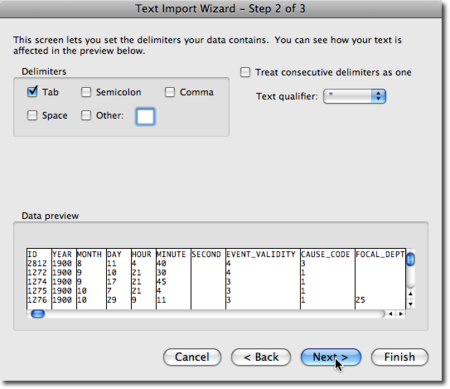 import wizard 3