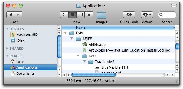 Installation Path to AEJEE for Windows