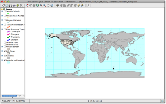 opening map