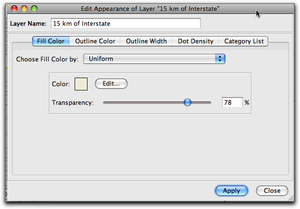 1 fill color