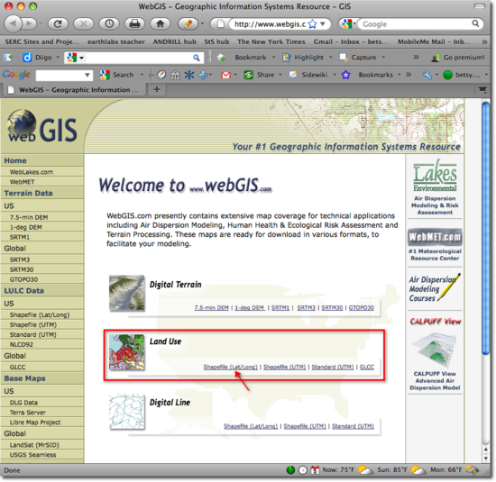 LULC WebGIS
