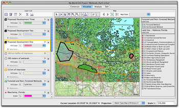 Screen shot of three sites