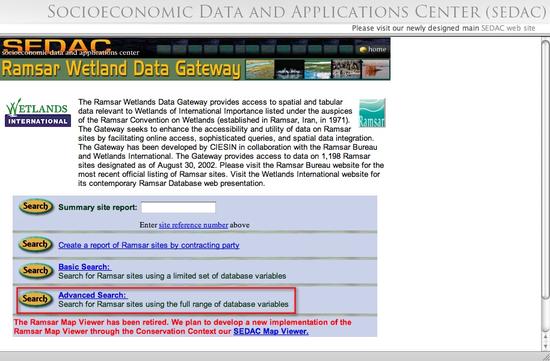RamsarAdvancedSearch