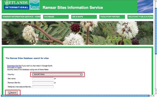wetlands.org report generator