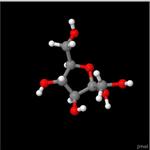 Fructose molecule