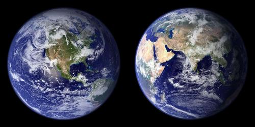 NASA Blue Marble Montage