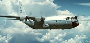 Cloud seeding C-130