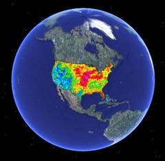 Precip Map in GE
