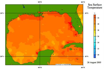 Water temp gulf of mexico