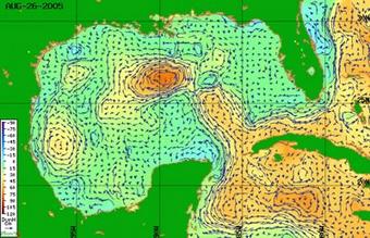 Visualization of the Gulf of Mexico