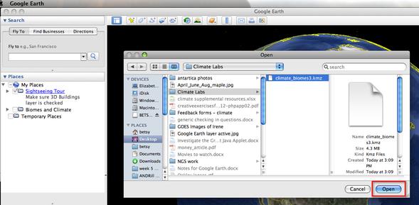 choose file open