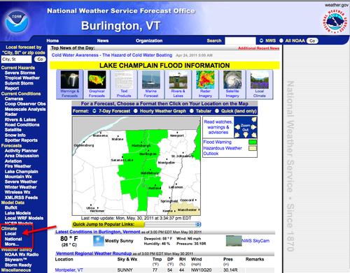 select climate local