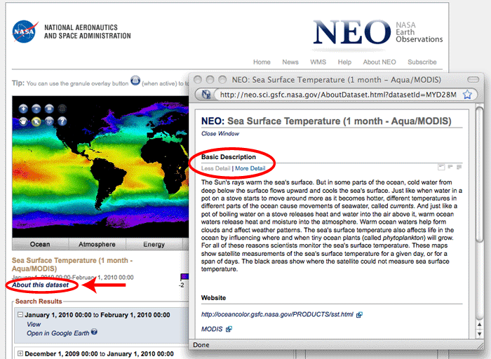 NEO: About This Dataset